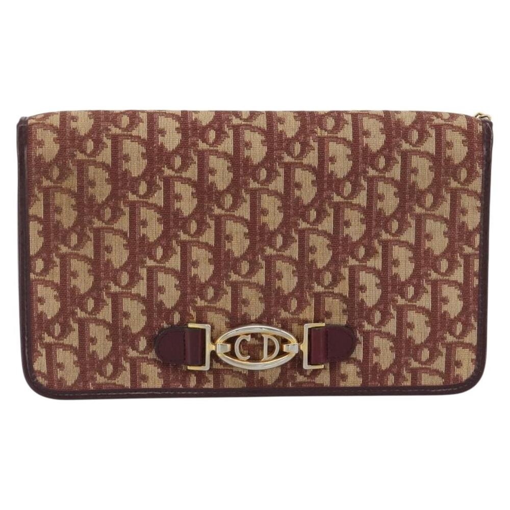 Dior Trotter Chain Shoulder Bag Red